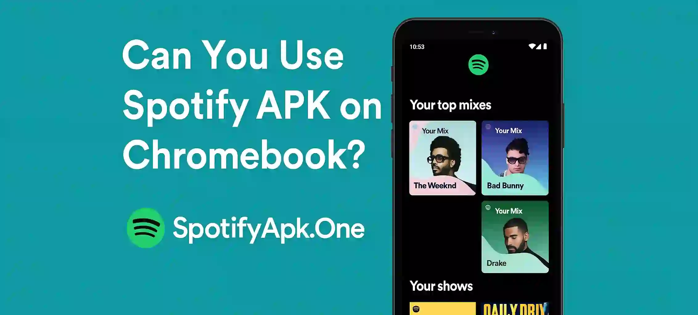 Can You Use Spotify APK on Chromebook?