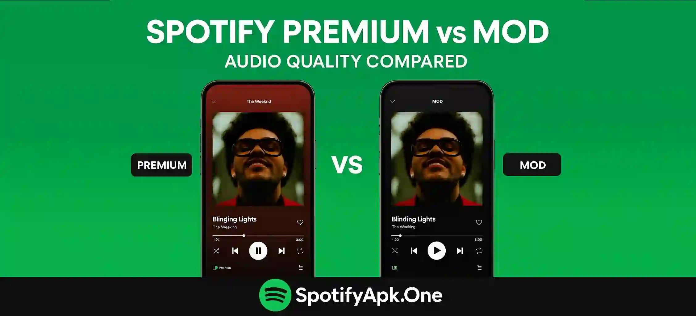 Spotify Premium vs MOD – Audio Quality Compared